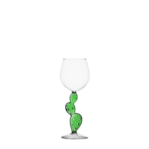 E-shop Pohár na víno kaktus zelený