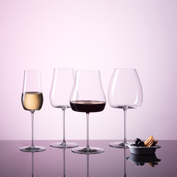 Poháre na červené víno Bordeaux 530 ml set 2 ks – Green Wave Platinum Line