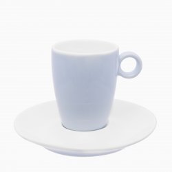 Kávová / čajová podšálka bledomodrá 15 cm – RGB