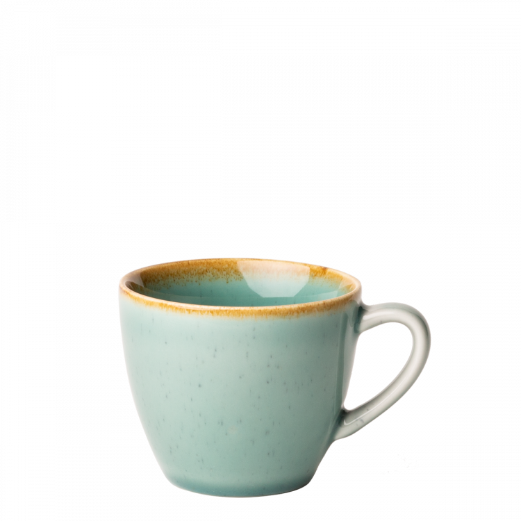 Lunasol - Šálka na kávu 250 ml - Gaya Sand tyrkysová (451966)