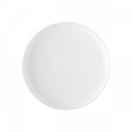 Dezertný tanier Coupe biely 20 cm – Flow