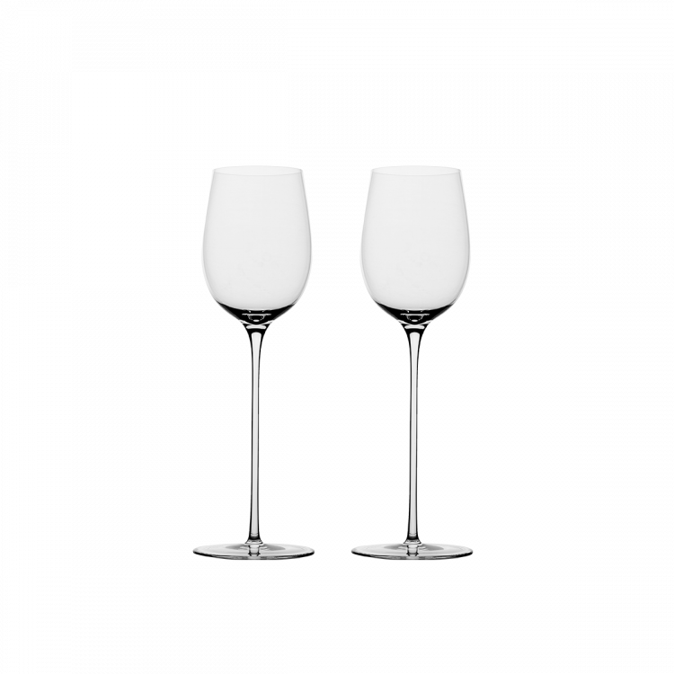 Lunasol - Poháre na biele víno 280 ml set 2 ks - FLOW Glas Platinum Line (321700)