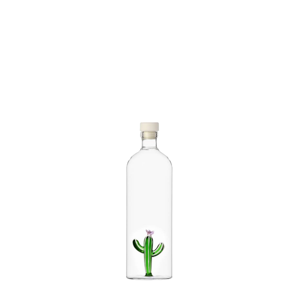 E-shop Fľaška s uzáverom so zeleným kaktusom 1.1 l