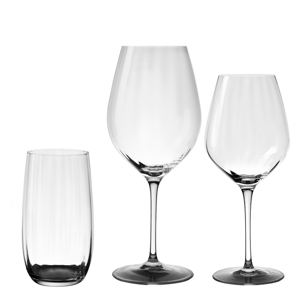 E-shop Štartovací set pohárov do domácnosti 18 ks – Optima Line Glas Lunasol