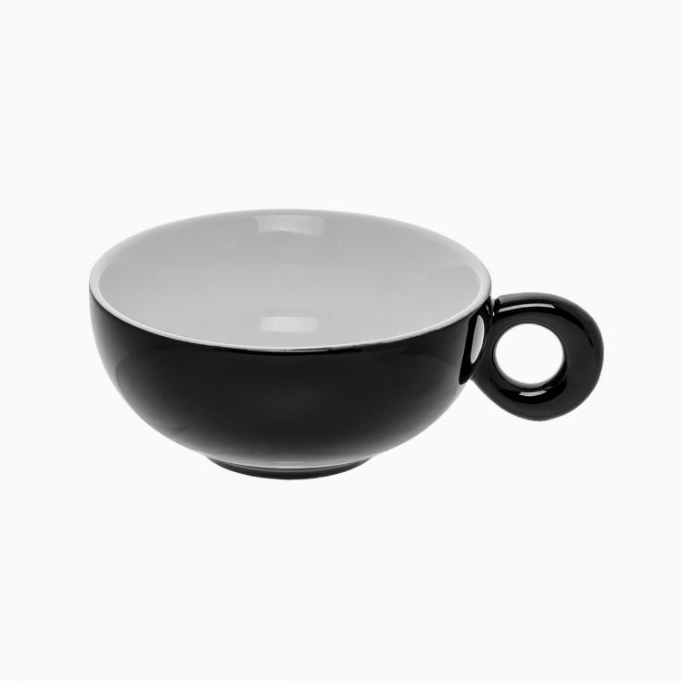 Šálka k čajníku pre jedného 250 ml - RGB čierna